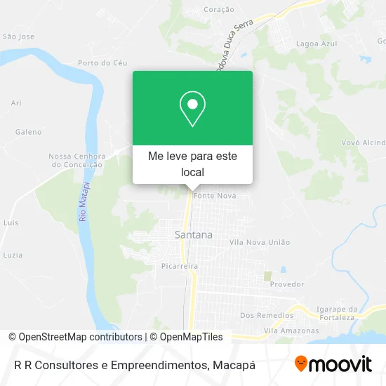 R R Consultores e Empreendimentos mapa