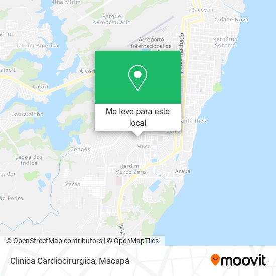 Clinica Cardiocirurgica mapa