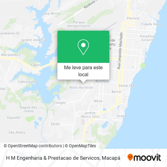 H M Engenharia & Prestacao de Servicos mapa