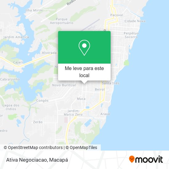 Ativa Negociacao mapa