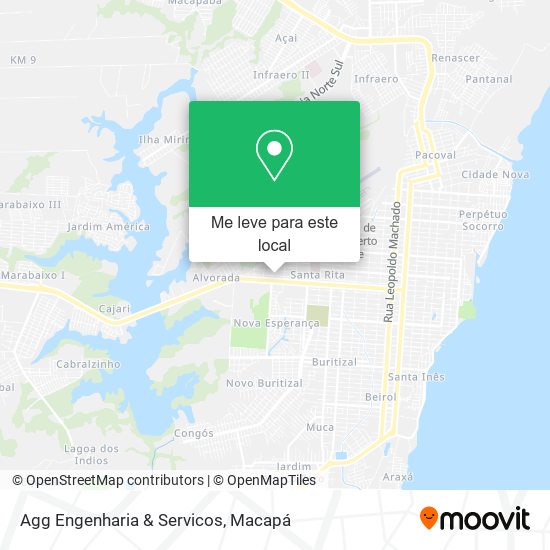 Agg Engenharia & Servicos mapa