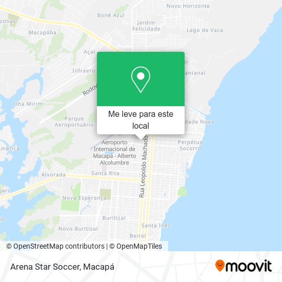 Arena Star Soccer mapa