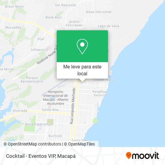 Cocktail - Eventos VIP mapa
