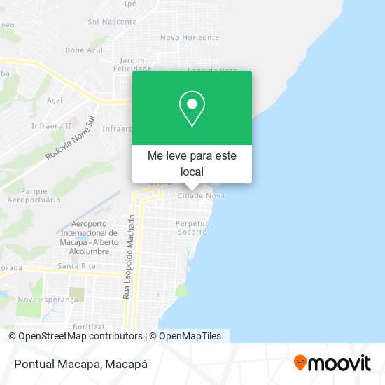 Pontual Macapa mapa