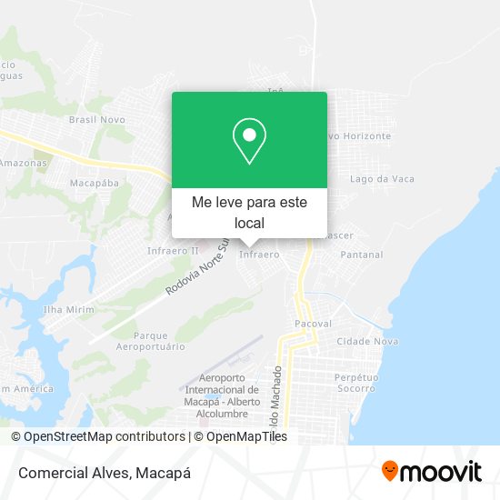 Comercial Alves mapa