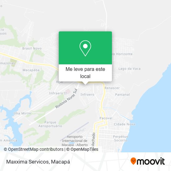 Maxxima Servicos mapa