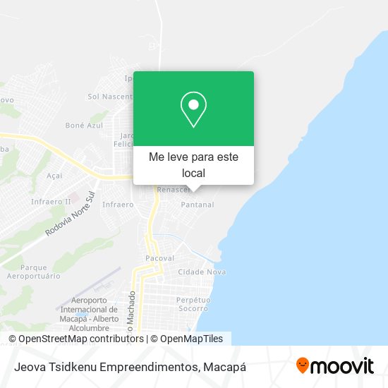 Jeova Tsidkenu Empreendimentos mapa