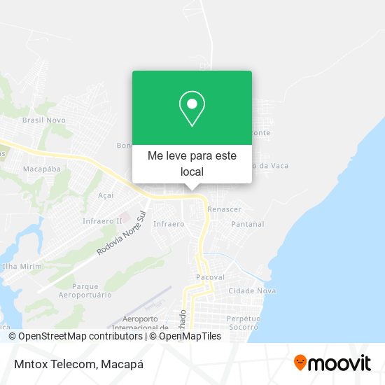 Mntox Telecom mapa