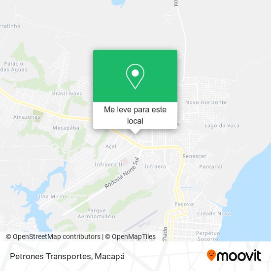 Petrones Transportes mapa