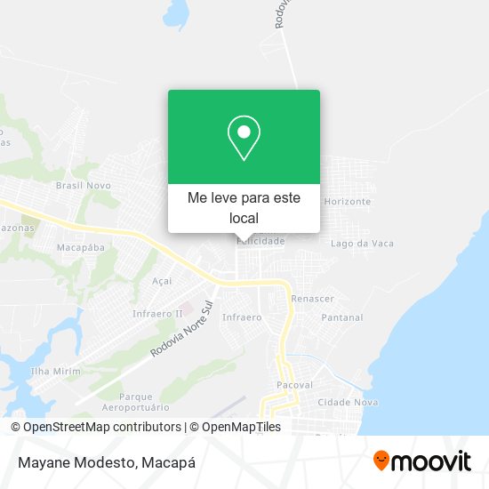 Mayane Modesto mapa