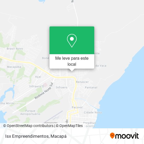 Isx Empreendimentos mapa