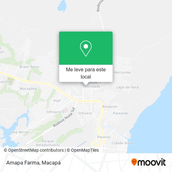 Amapa Farma mapa