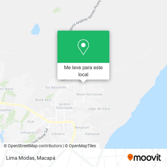 Lima Modas mapa