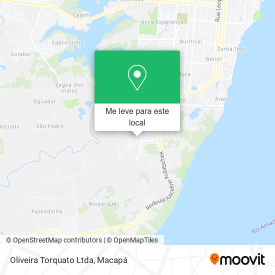 Oliveira Torquato Ltda mapa