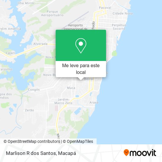 Marlison R dos Santos mapa