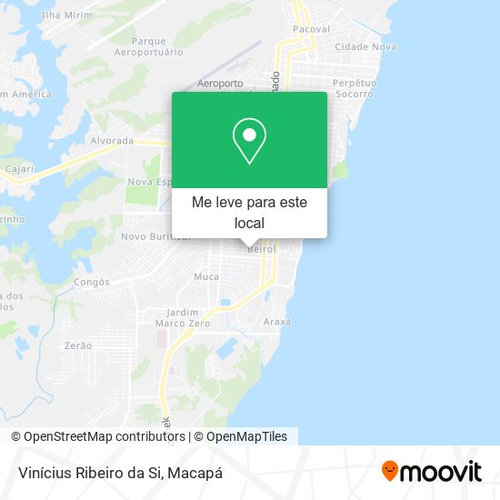 Vinícius Ribeiro da Si mapa