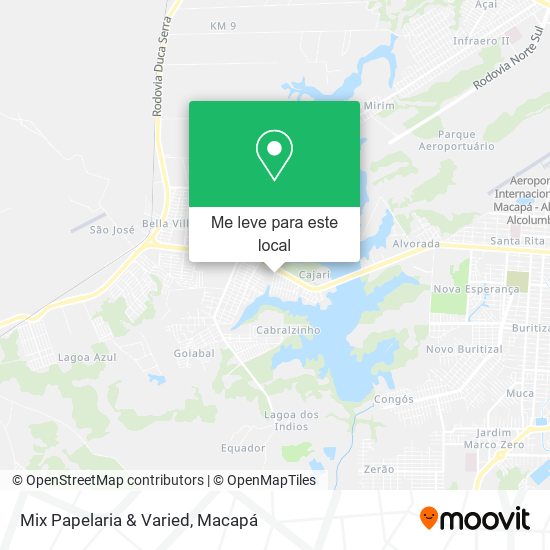 Mix Papelaria & Varied mapa