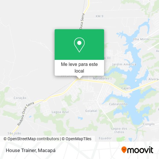 House Trainer mapa
