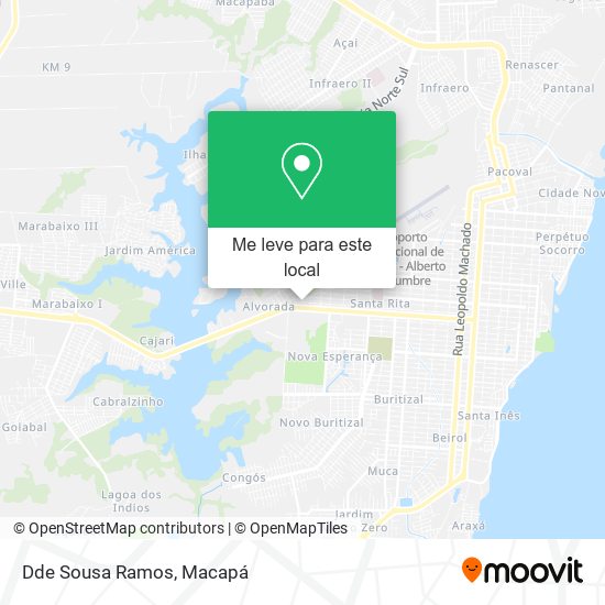 Dde Sousa Ramos mapa