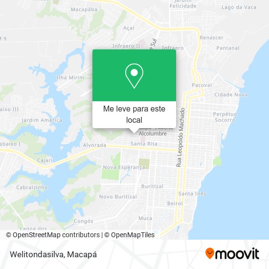 Welitondasilva mapa