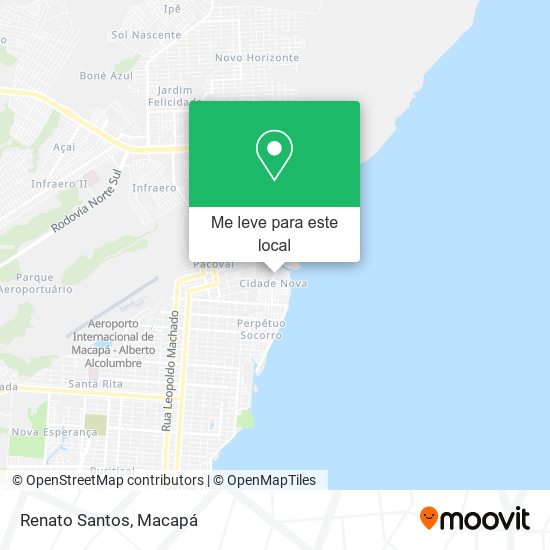 Renato Santos mapa