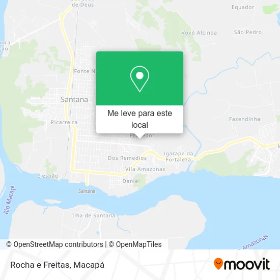 Rocha e Freitas mapa