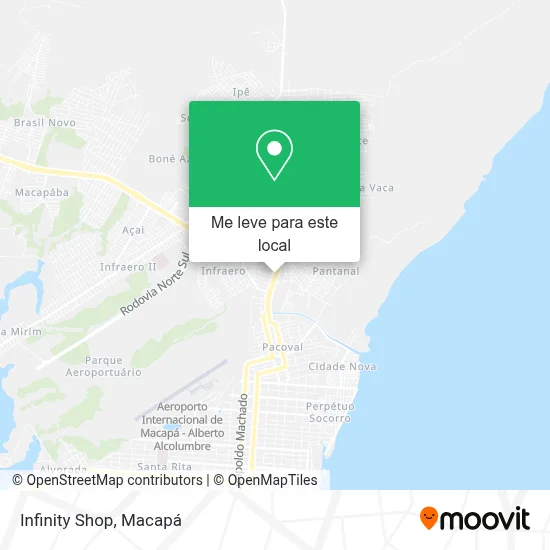 Infinity Shop mapa