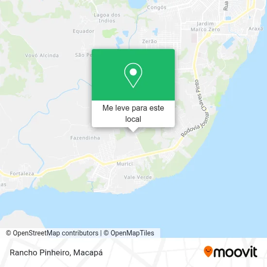 Rancho Pinheiro mapa
