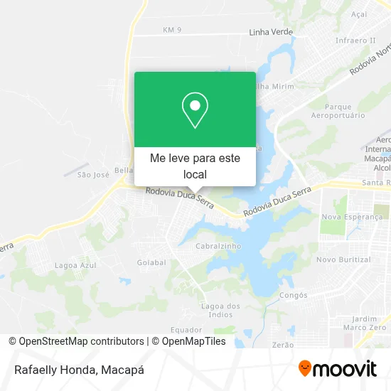 Rafaelly Honda mapa