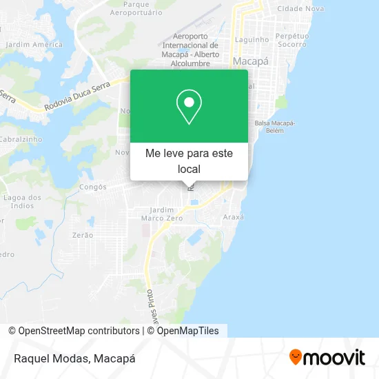 Raquel Modas mapa