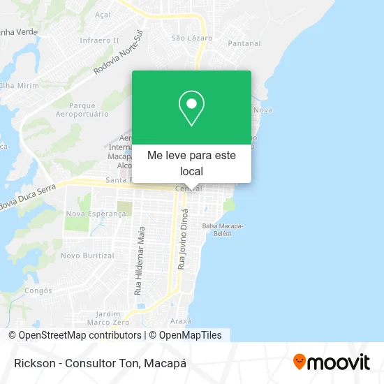 Rickson - Consultor Ton mapa