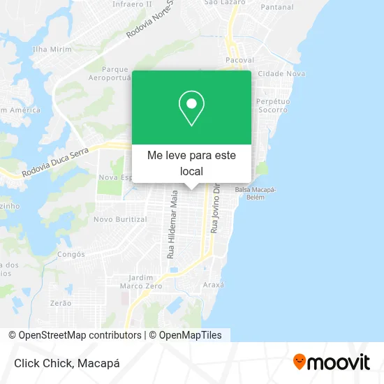 Click Chick mapa