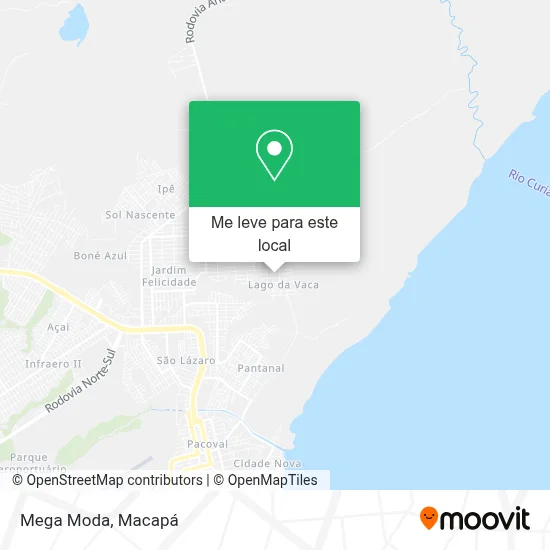 Mega Moda mapa