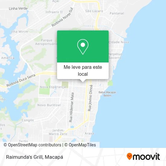 Raimunda's Grill mapa