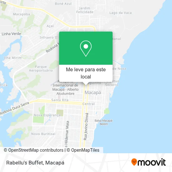 Rabellu's Buffet mapa