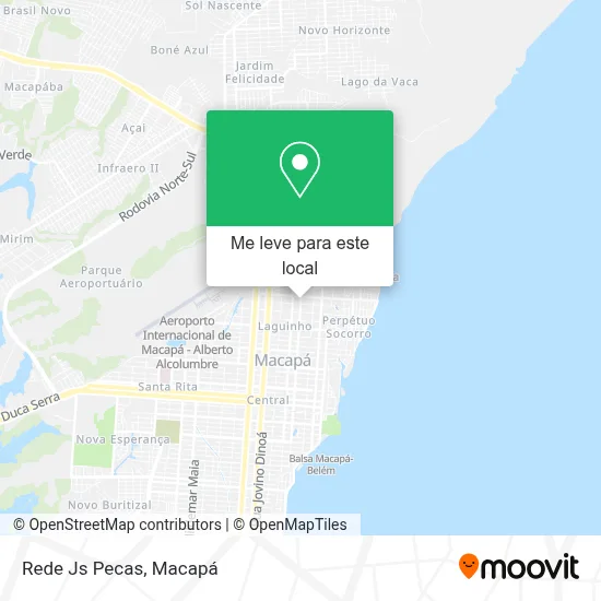 Rede Js Pecas mapa
