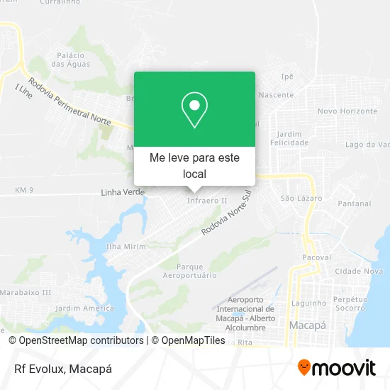 Rf Evolux mapa