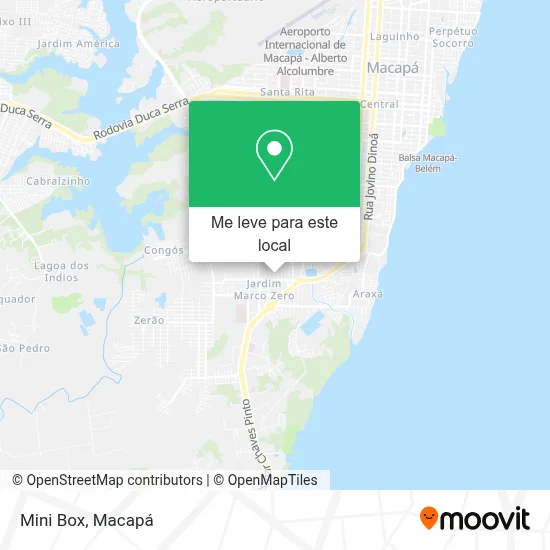 Mini Box mapa