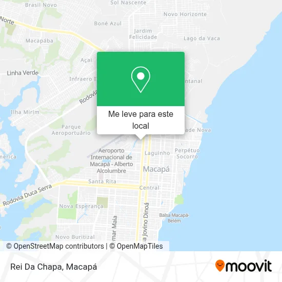 Rei Da Chapa mapa