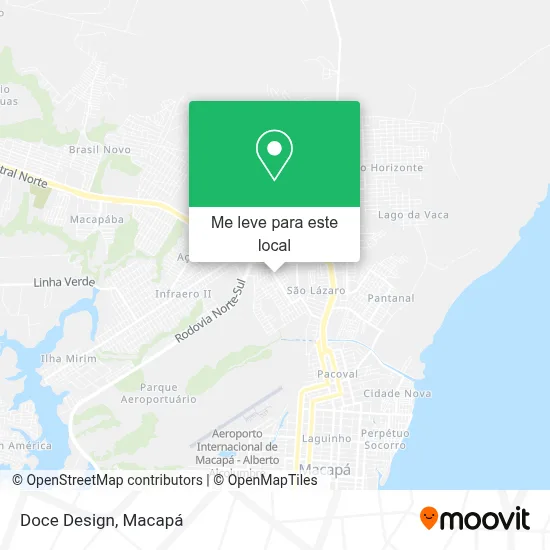 Doce Design mapa