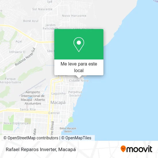 Rafael Reparos Inverter mapa