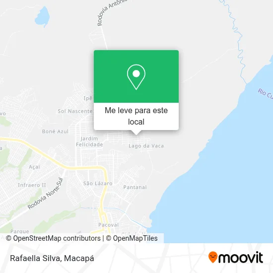 Rafaella Silva mapa