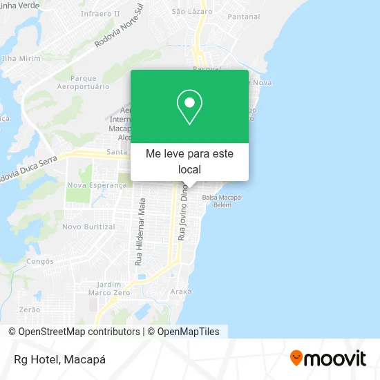 Rg Hotel mapa