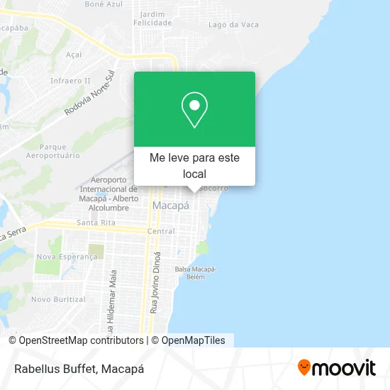 Rabellus Buffet mapa