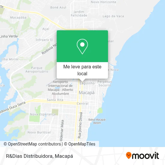 R&Dias Distribuidora mapa