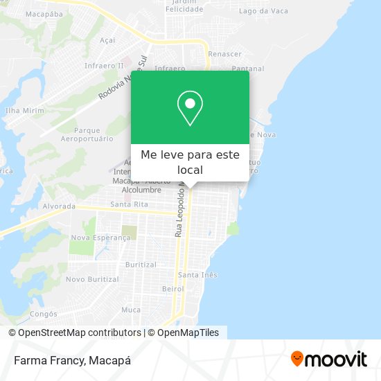 Farma Francy mapa