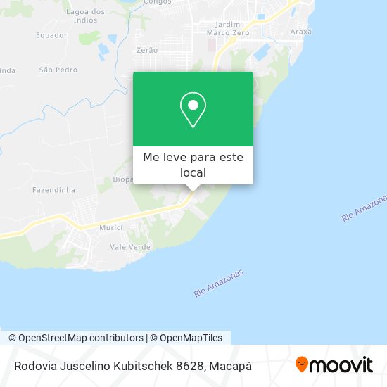 Rodovia Juscelino Kubitschek 8628 mapa