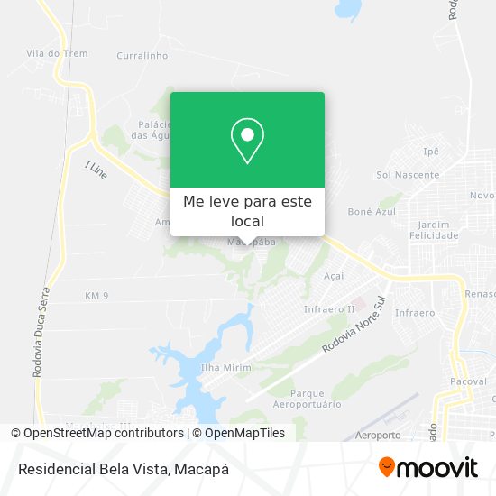 Residencial Bela Vista mapa