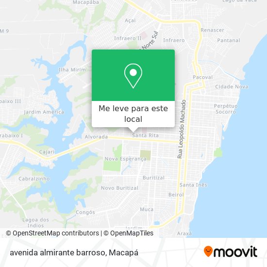 avenida almirante barroso mapa