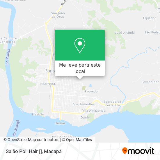 Salão Poli Hair 💇 mapa